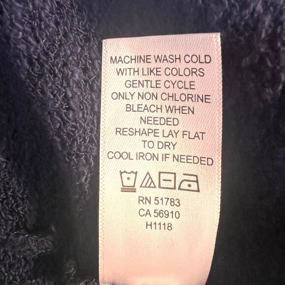 Maurices Women's Open Front Cardigan Lace Trim Navy Cover Up Size 2 - Picture 7 of 11